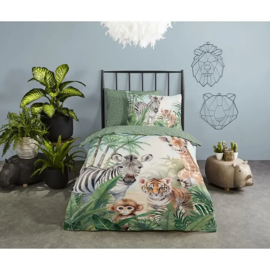 1-Persoons Dekbedovertrekken-Good Morning Duvet cover 140x220 + 1* 60x70 cm