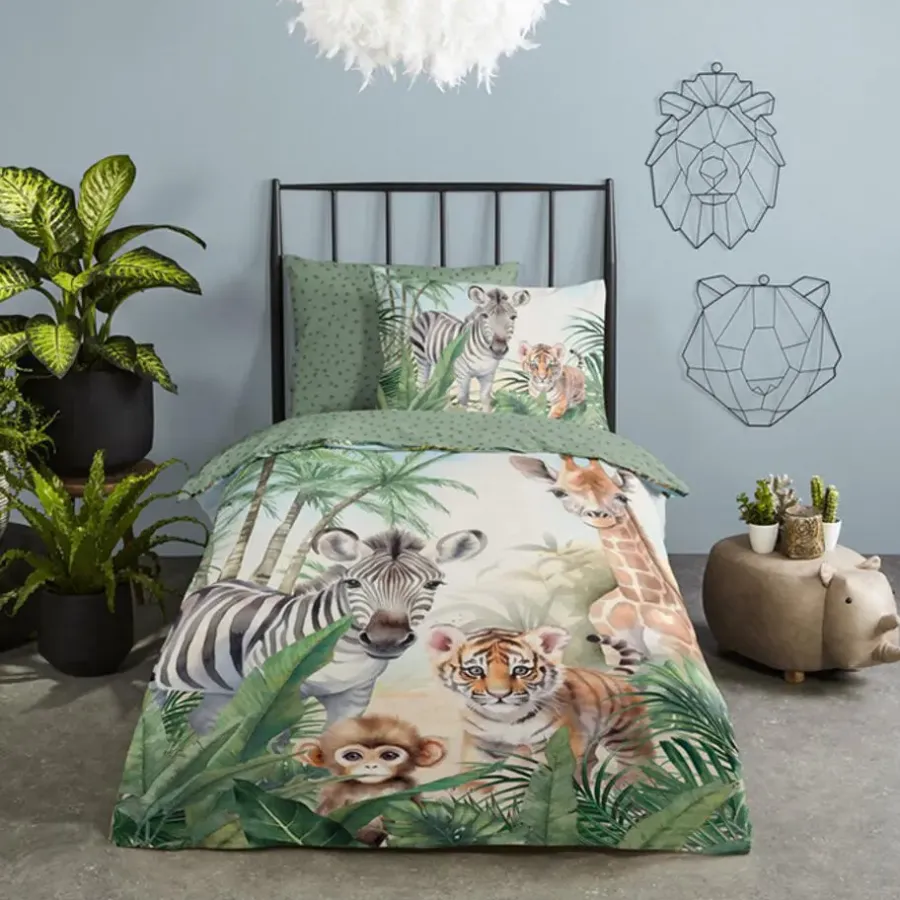 1-Persoons Dekbedovertrekken-Good Morning Duvet cover 140x220 + 1* 60x70 cm