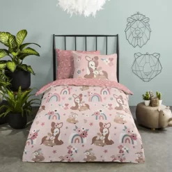 Kinderdekbedovertrekken-Good Morning Duvet cover 100x135 + 1* 40x60 cm