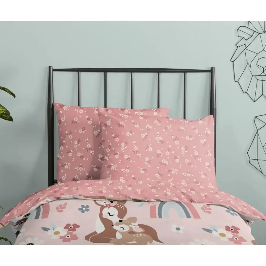 Kinderdekbedovertrekken-Good Morning Duvet cover 100x135 + 1* 40x60 cm