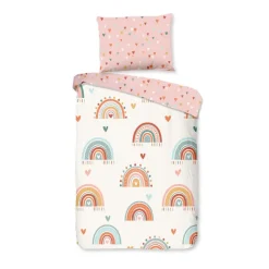 Kinderdekbedovertrekken-Good Morning Duvet cover 100x135 + 1* 40x60 cm