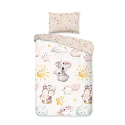 Kinderdekbedovertrekken-Good Morning Duvet cover 100x135 + 1* 40x60 cm