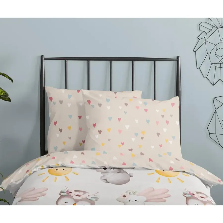 Kinderdekbedovertrekken-Good Morning Duvet cover 100x135 + 1* 40x60 cm