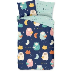 Kinderdekbedovertrekken-Good Morning Duvet cover 140x220 + 1* 60x70 cm