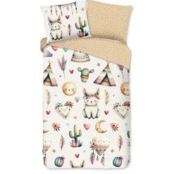 Kinderdekbedovertrekken-Good Morning Duvet cover 140x220 + 1* 60x70 cm