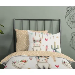 Kinderdekbedovertrekken-Good Morning Duvet cover 140x220 + 1* 60x70 cm