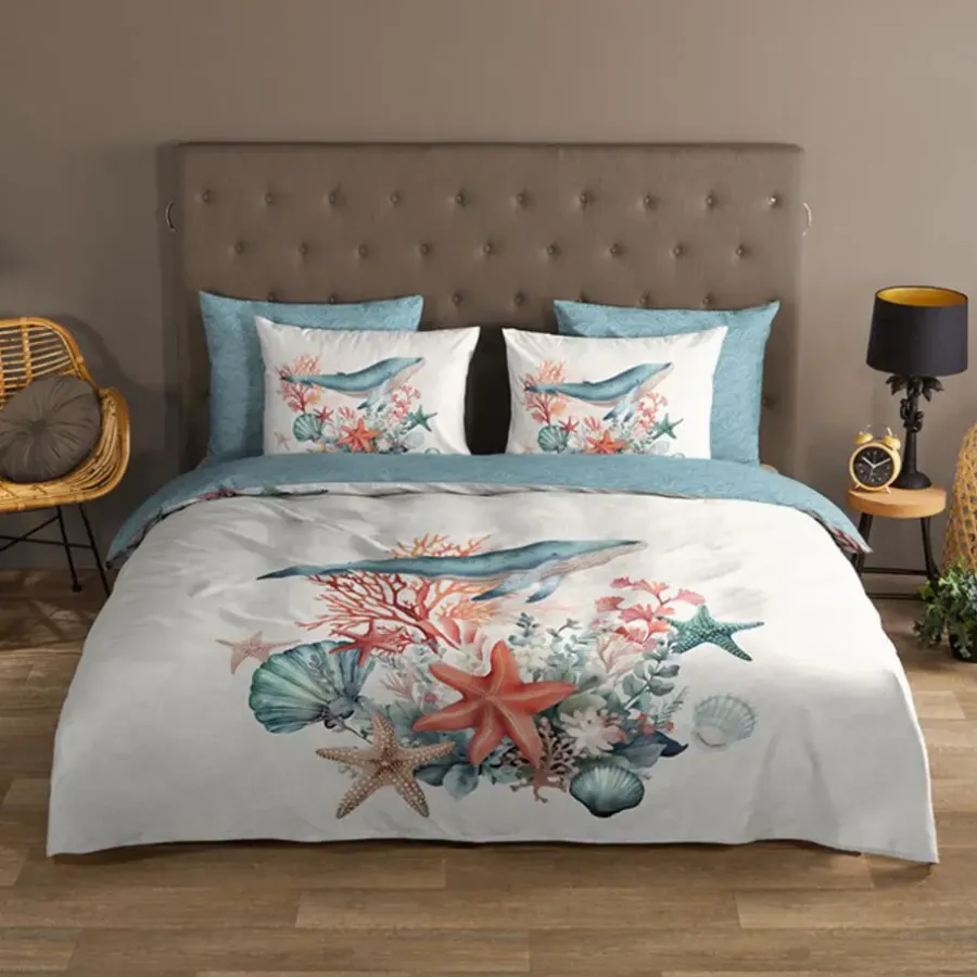 1-Persoons Dekbedovertrekken-Good Morning Duvet cover 140x220 + 1* 60x70 cm