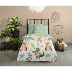 Kinderdekbedovertrekken-Good Morning Duvet cover 100x135 + 1* 40x60 cm