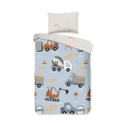 Kinderdekbedovertrekken-Good Morning Duvet cover 100x135 + 1* 40x60 cm