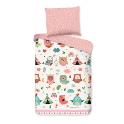Kinderdekbedovertrekken-Good Morning Duvet cover 100x135 + 1* 40x60 cm