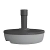 Parasolvoeten-EDA Parasolvoet Rattan - rond - groen - D45 cm - 20 liter