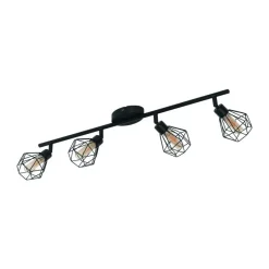 EDI light Zapata 1 Opbouwspot - 4 lichts - G9 - Glas - Amber