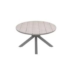 Garden Impressions Edison tafel ovaal - 280x140 cm -taupe -light teak Vironwood