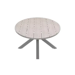 Garden Impressions Edison tafel ovaal - 280x140 cm -taupe -light teak Vironwood