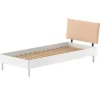 Vipack Eenpersoonsbed Forrest 90x200cm - massief beukenhout - wit/beige