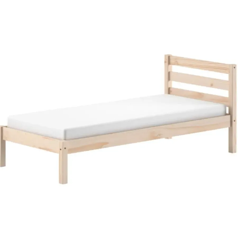 Vipack Eenpersoonsbed Pino 90x200cm - massief dennenhout