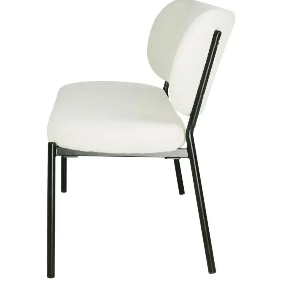 Eetkamerbanken-Giga Meubel Eetkamerbank Beige Stof - Diepte 63cm - Zitbreedte 160cm - Maddie