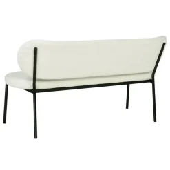 Eetkamerbanken-Giga Meubel Eetkamerbank Beige Stof - Diepte 63cm - Zitbreedte 160cm - Maddie