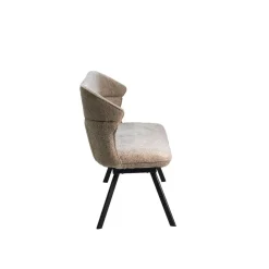 Giga Meubel Eetkamerbank Taupe Stof - 160x60x88cm - Zithoogte 48cm - Avery