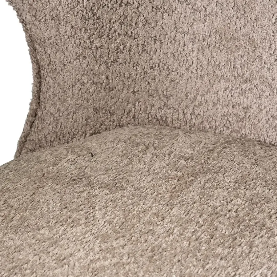 Giga Meubel Eetkamerbank Taupe Stof - 160x60x88cm - Zithoogte 48cm - Avery