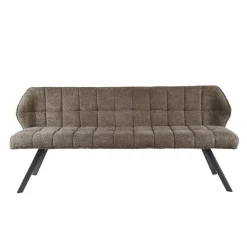 Giga Living Eetkamerbank 2,5-Zits - Bouclé Zand - 180x59x84cm - Raster