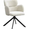 Eetkamerstoelen-Leen Bakker Eetkamerstoel Coco - beige