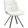 Eetkamerstoelen-Leen Bakker Eetkamerstoel Gijs - lichtgrijs