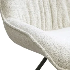 Eetkamerstoelen-Leen Bakker Eetkamerstoel Gijs - lichtgrijs