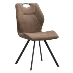 Leen Bakker Eetkamerstoel Jesse - cognac
