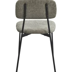 Eetkamerstoelen-Leen Bakker Eetkamerstoel Maud - groen