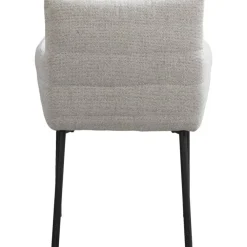 Eetkamerstoelen-Leen Bakker Eetkamerstoel Mees - beige