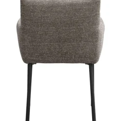 Eetkamerstoelen-Leen Bakker Eetkamerstoel Mees - taupe