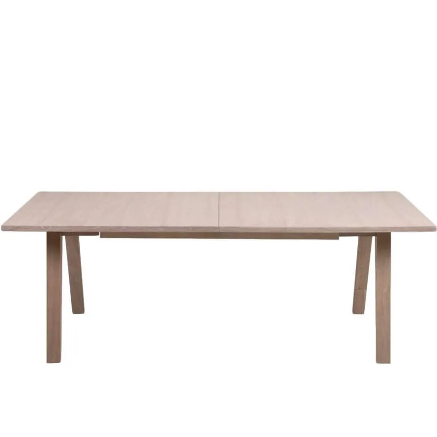 Leen Bakker Eetkamertafel Boda - eikenkleur - 100x310x74 cm