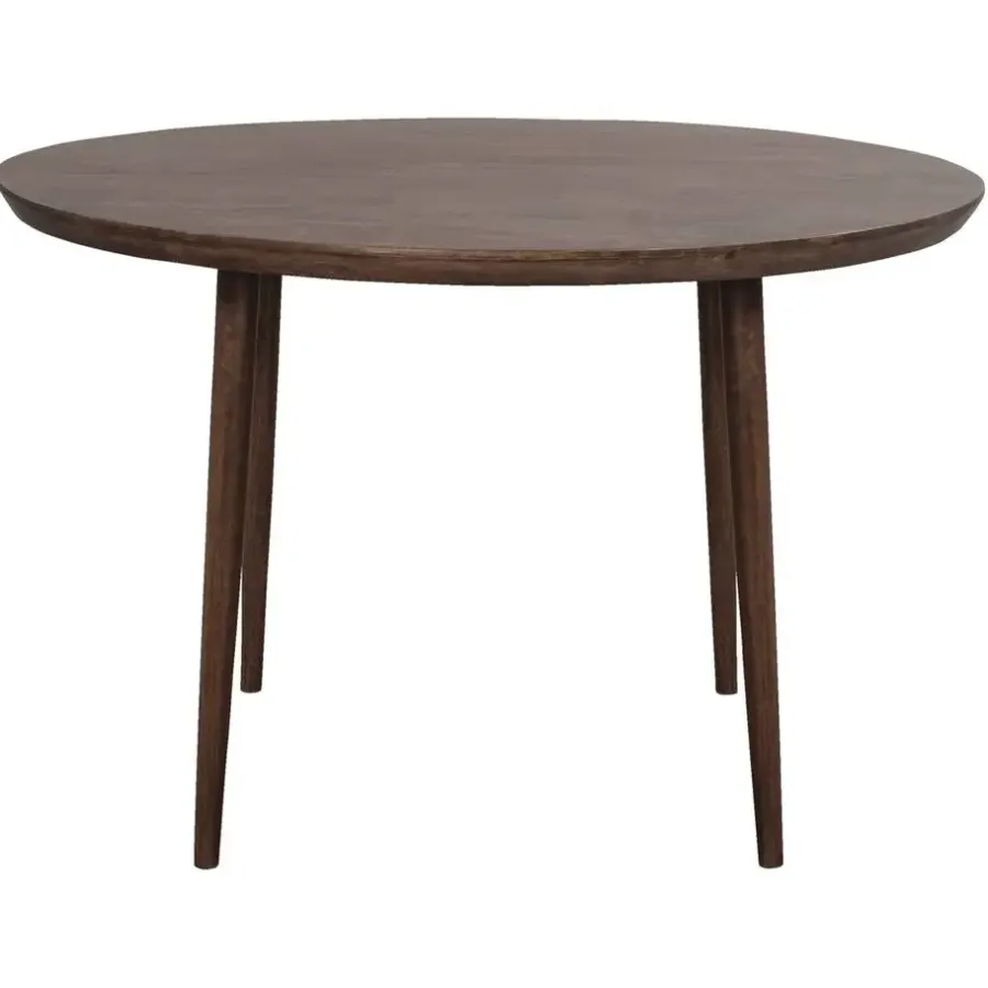 Ronde Eettafels-Leen Bakker Eetkamertafel Lexy rond - mangohout - 76xØ120 cm