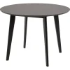 Leen Bakker Eetkamertafel Roxy - zwart - 76xØ105 cm