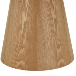 Giga Meubel Eettafel - Naturel - Uitschuifbaar - Ø120/160cm - Sivan