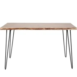 Giga Living Eettafel Acaciahout 130x70x77cm - Tafel Edge