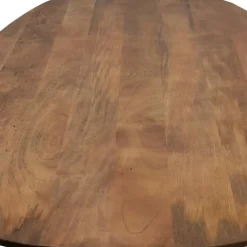 Ovale Eettafels-Giga Meubel Eettafel Deens Ovaal 300cm - Bruin Mangohout - Feline