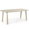 Giga Meubel Eettafel Deens Ovaal 170cm - Naturel Mangohout - Leone