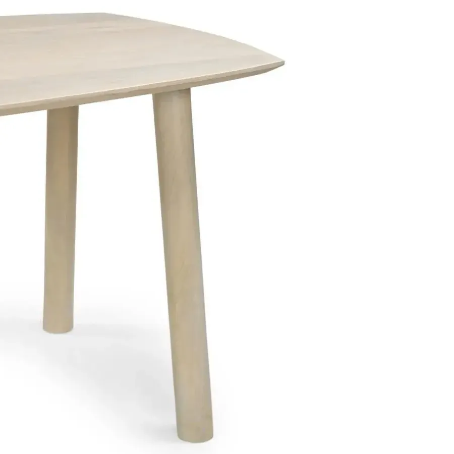 Giga Meubel Eettafel Deens Ovaal 170cm - Naturel Mangohout - Leone