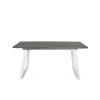 Fjôrd Eettafel Eiken Hout Uitschuifbaar - 160x85x75cm - Inca