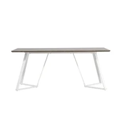 Fjôrd Eettafel Eiken Hout Wit - 180x90x75cm - Marina