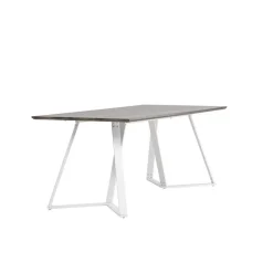 Fjôrd Eettafel Eiken Hout Wit - 180x90x75cm - Marina