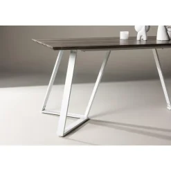 Fjôrd Eettafel Eiken Hout Wit - 180x90x75cm - Marina