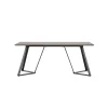Rechthoekige Eettafels|Industriële Eettafels-Fjôrd Eettafel Eiken Hout Zwart - 180x90x75cm - Marina