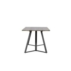 Rechthoekige Eettafels|Industriële Eettafels-Fjôrd Eettafel Eiken Hout Zwart - 180x90x75cm - Marina
