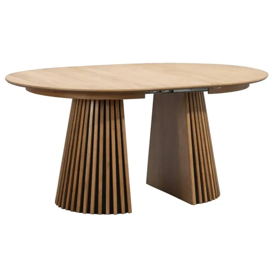 Leen Bakker Eettafel Irene - walnoot - uitschuifbaar