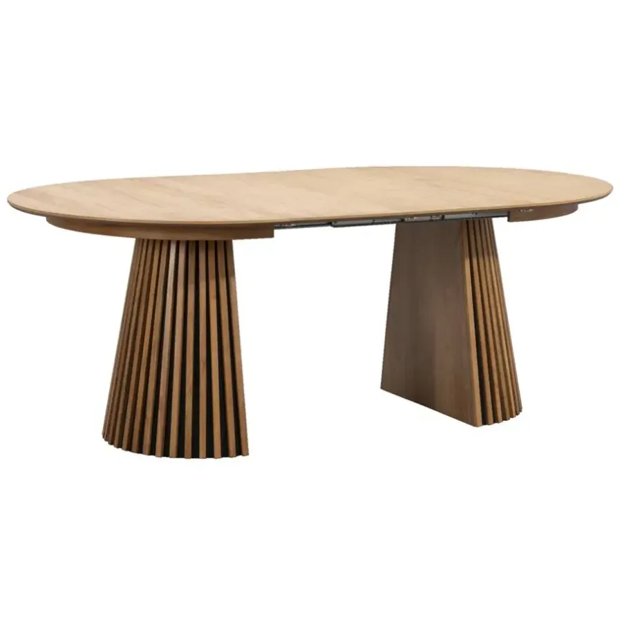 Leen Bakker Eettafel Irene - walnoot - uitschuifbaar