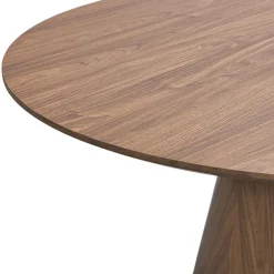 Leen Bakker Eettafel Louis - walnoot - Ø120 cm