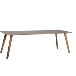 Giga Meubel Eettafel Naturel - 240x90x76cm - Mangohout - Tafel Oslo